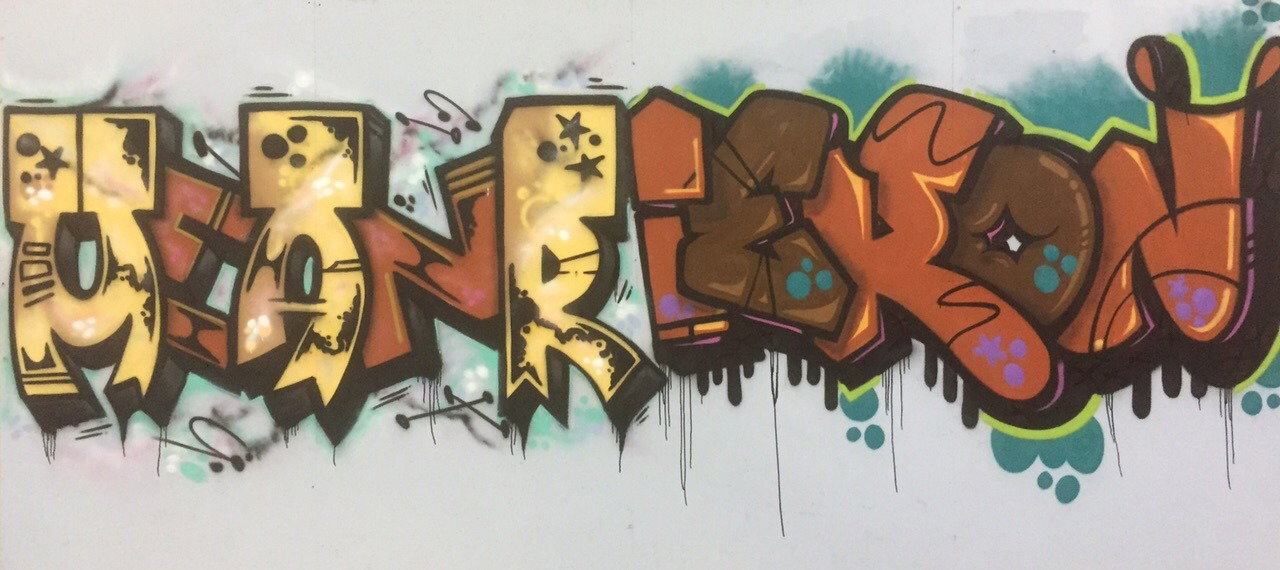 Graffiti Wall - Photo by meanr - meanr, iekon (2015)