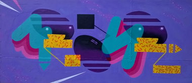 Graffiti Wall - Photo by meanr - meanr (2016)