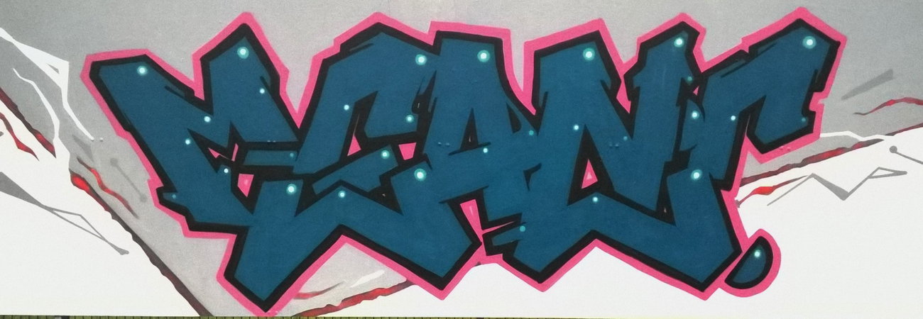 Graffiti Wall - Photo by meanr - meanr (2015)