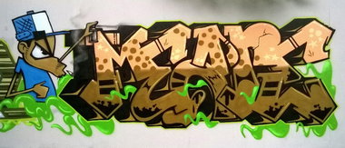 Graffiti Wall - Photo by meanr - meanr (2015)