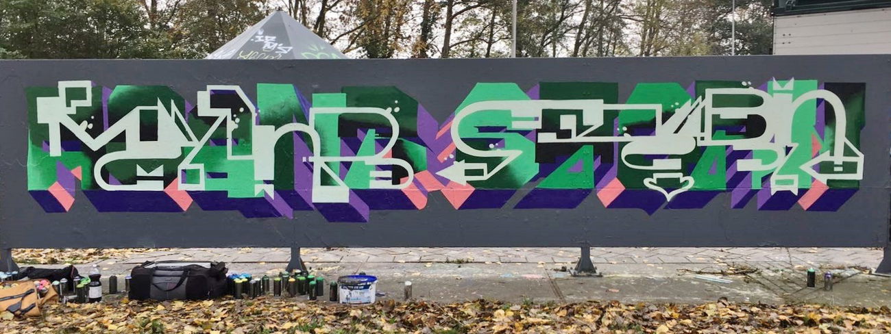 Graffiti Wall - Photo by meanr - meanr, stern (2016)