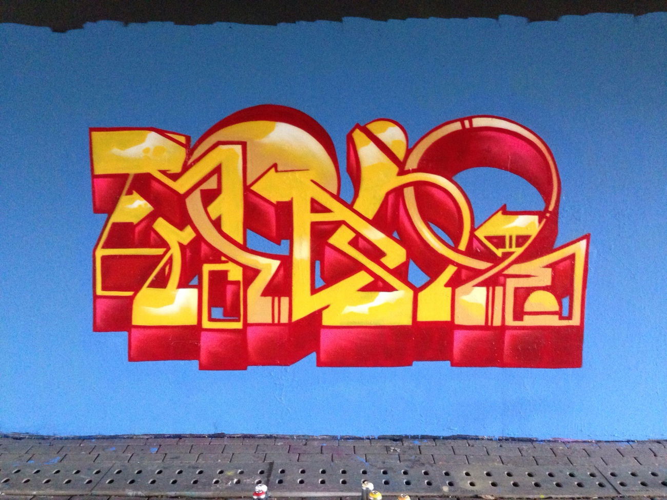 Graffiti Wall - Photo by meanr - meanr (2015)