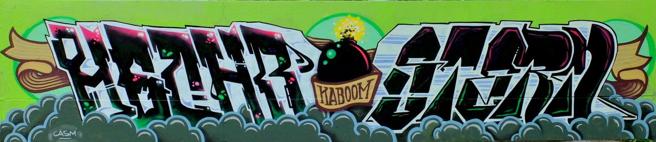 Graffiti Wall - Photo by meanr - meanr (2016)