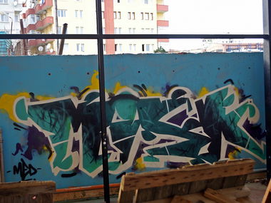 Graffiti Wall in Istanbul - Photo by medfrizzy - misk, med (2013)