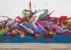 Graffiti Wall - Photo by medusa