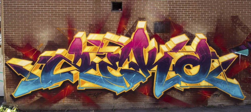 Graffiti Wall - Photo by medusa (2017)