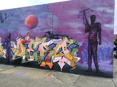 Graffiti Wall - Photo by medusa - ny, bronx (2017)