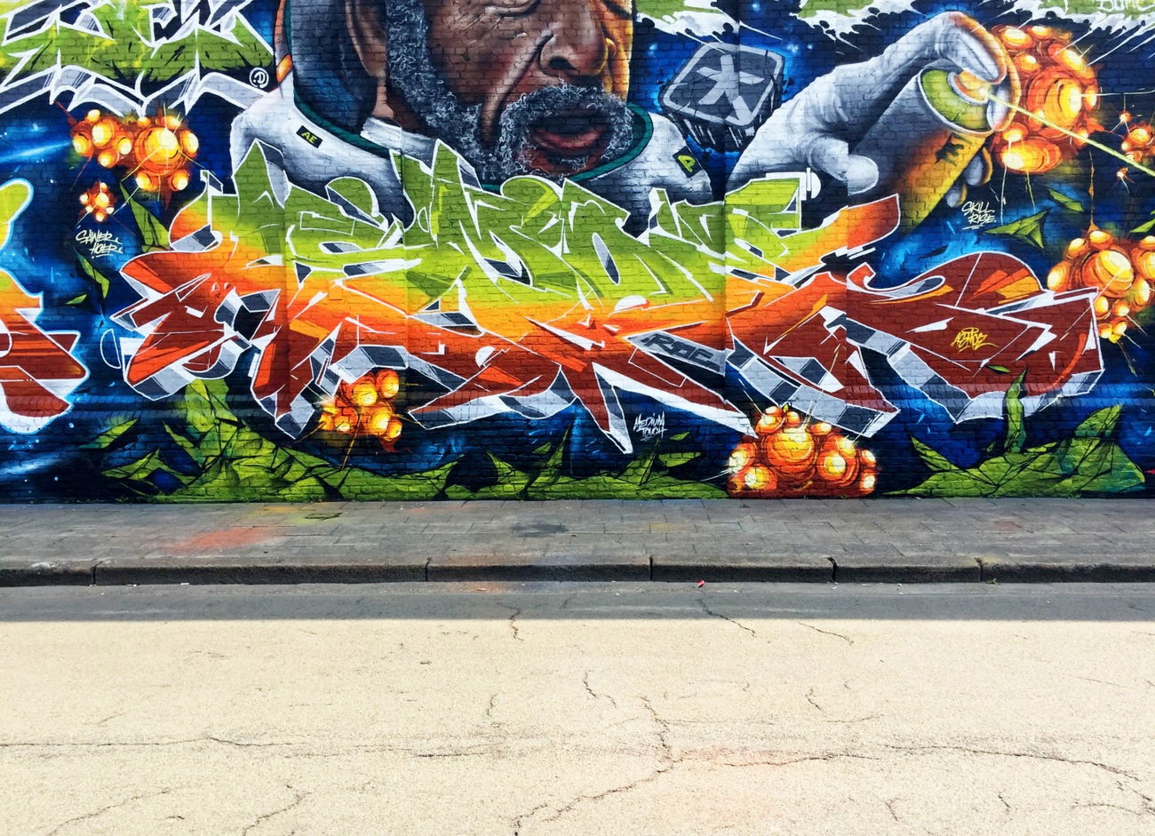 Graffiti Wall - Photo by medusa (2017)