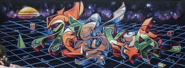 Graffiti Wall - Photo by medusa