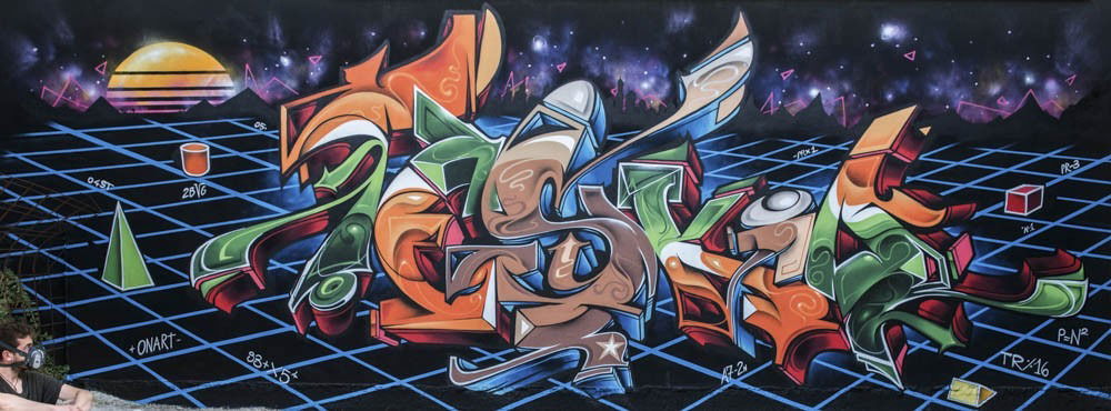 Graffiti Wall - Photo by medusa