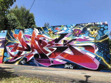 Graffiti Wall - Photo by medusa (2019)