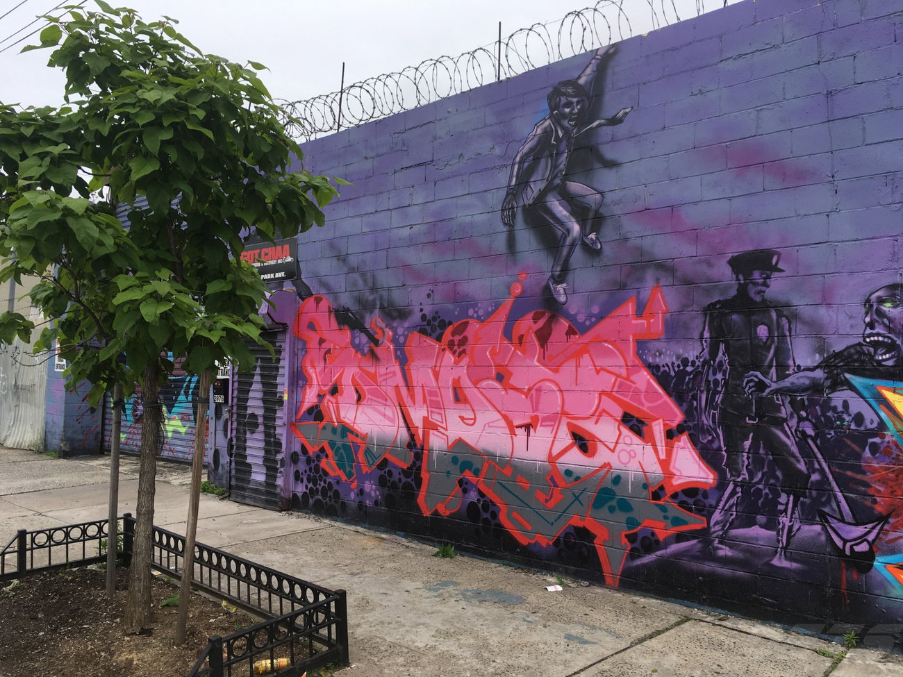 Graffiti Wall - Photo by medusa - ny, bronx (2017)