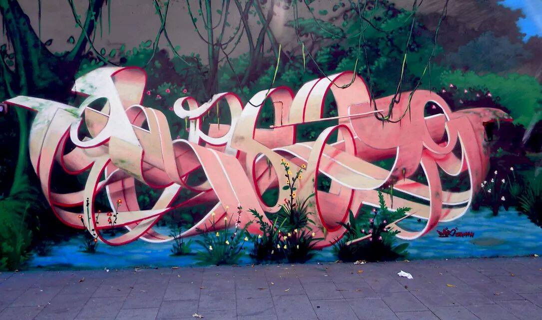 Graffiti Wall - Photo by medusa