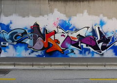 Graffiti Wall - Photo by medusa