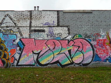 Graffiti Wall in Korolyov - Photo by meko (2013)