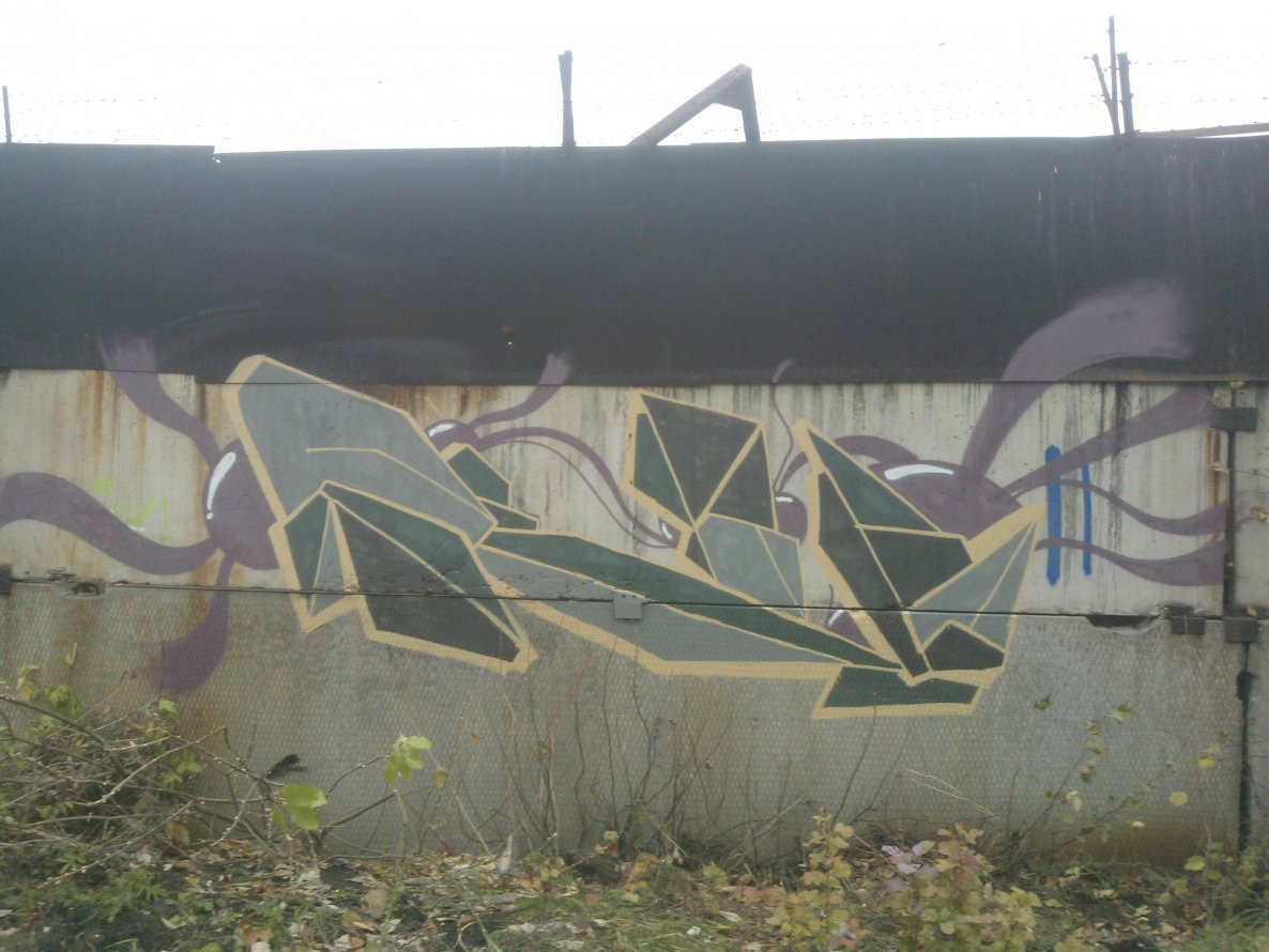 Graffiti Wall in Yekaterinburg - Photo by meku - RWB, rawboys, meku (2013)
