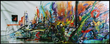 Graffiti Wall in Athens - Photo by meligalas (2012)