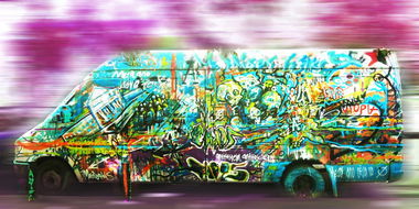 Graffiti Artwork - Photo by meligalas