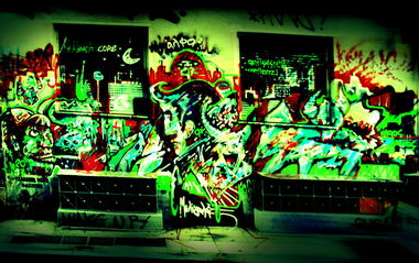 Graffiti Wall - Photo by meligalas - zayn (2013)