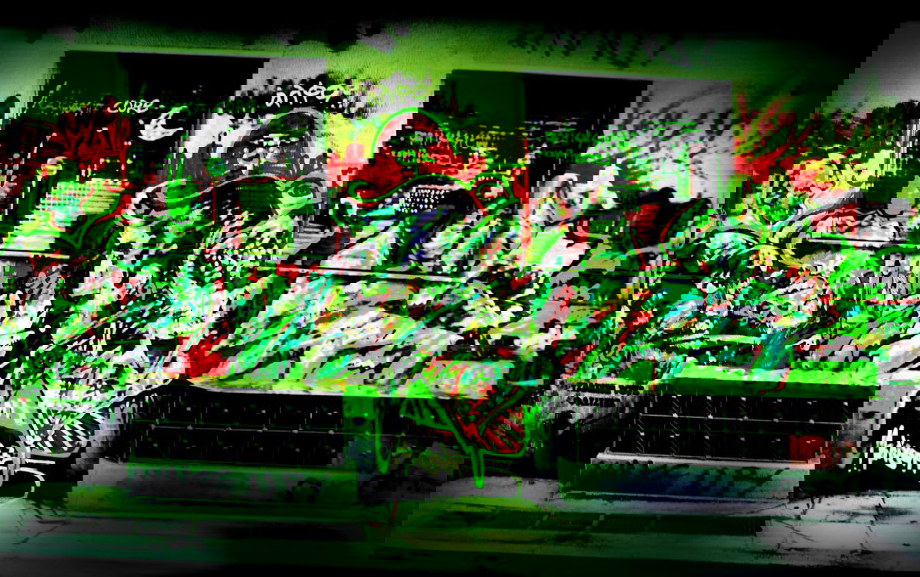 Graffiti Wall - Photo by meligalas - zayn (2013)