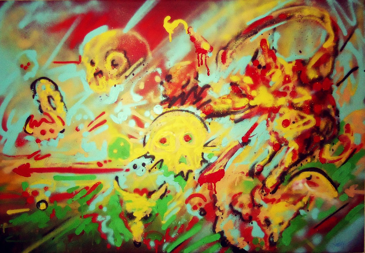 Graffiti Artwork - Photo by meligalas