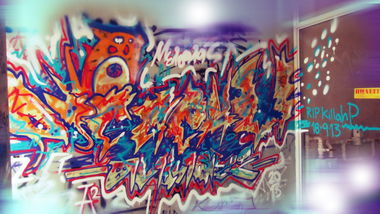 Graffiti Wall - Photo by meligalas
