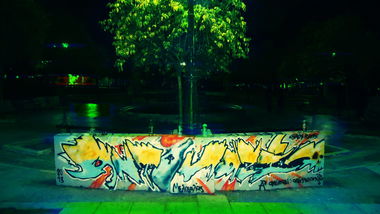 Graffiti Wall - Photo by meligalas