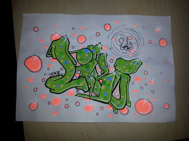 Graffiti Sketch - Photo by melkon212 - sketch