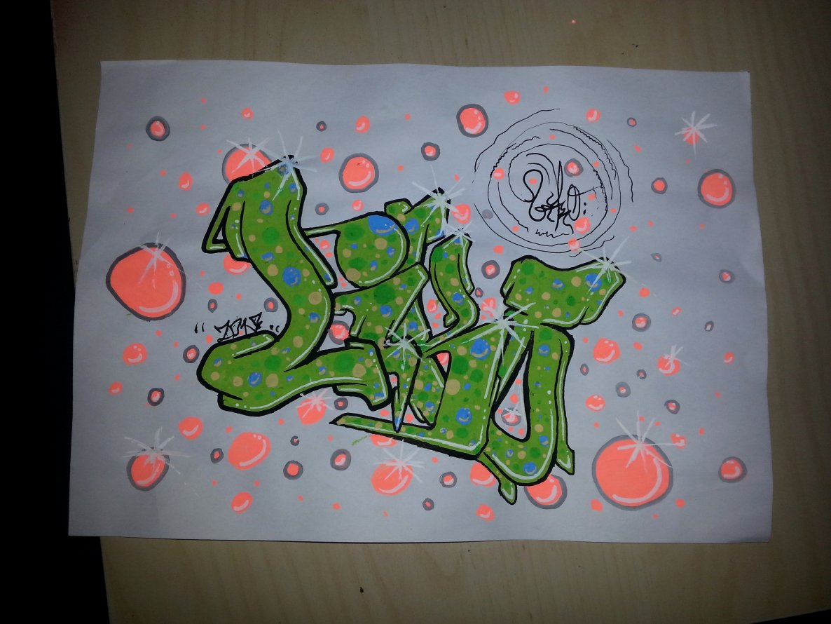 Graffiti Sketch - Photo by melkon212 - sketch