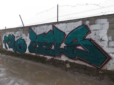 Graffiti in Pancevo - Photo by melskobadass