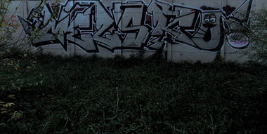 Graffiti Wall - Photo by melskobadass - silver, caracter, funky (2014)