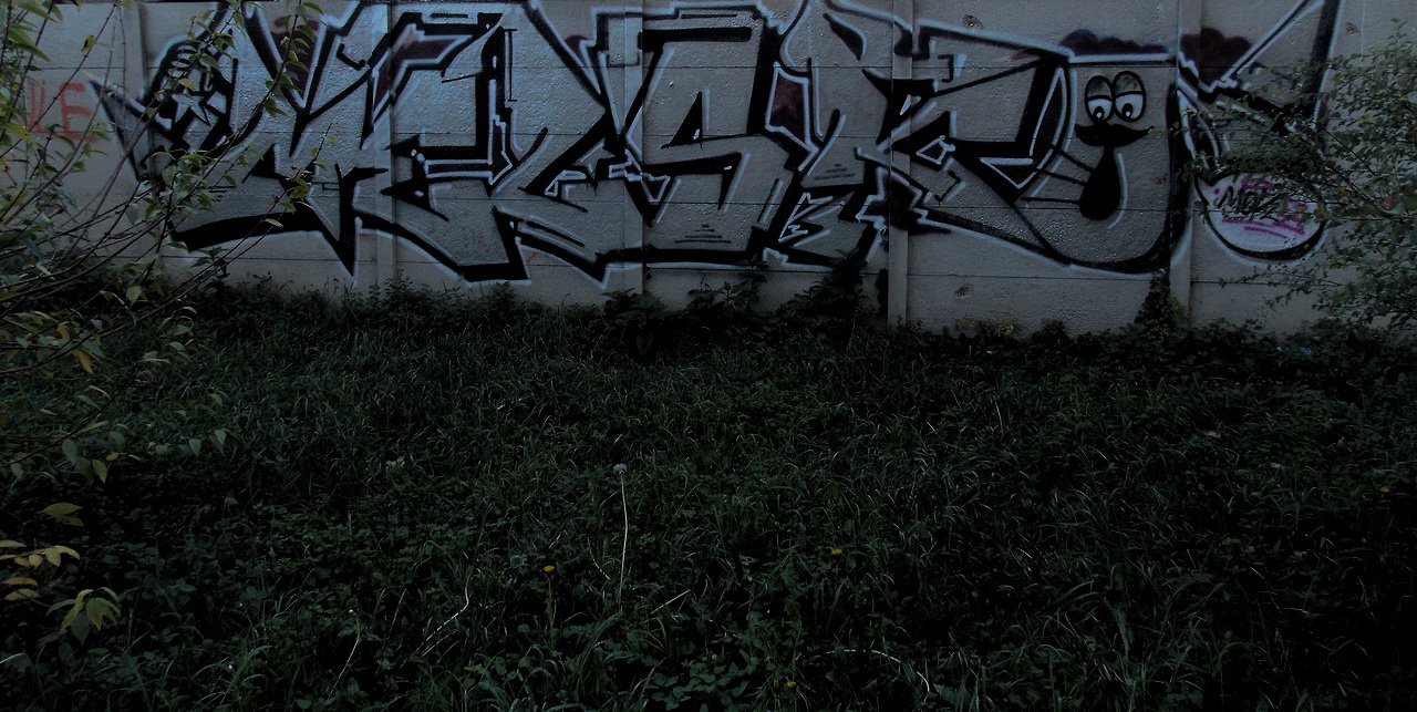 Graffiti Wall - Photo by melskobadass - silver, caracter, funky (2014)