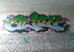 Graffiti Wall - Photo by menoalien187 (2018)