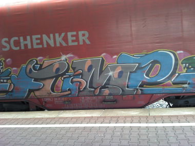 Graffiti Train - Photo by merone - fume