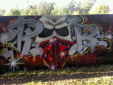 Graffiti Wall - Photo by merone - rob
