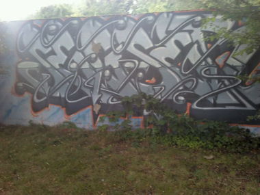 Graffiti Wall - Photo by merone