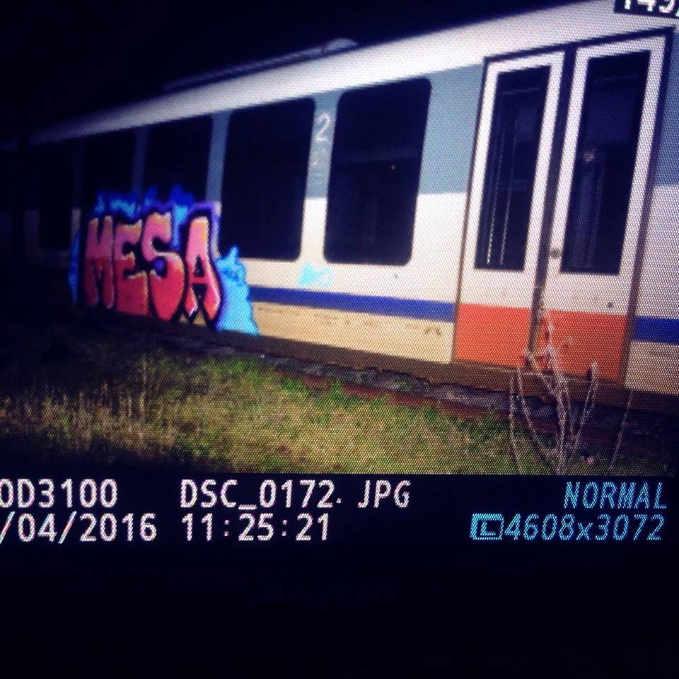 Graffiti Wall - Photo by mesa308 - mesagraffititimisoararomania2016 (2016)