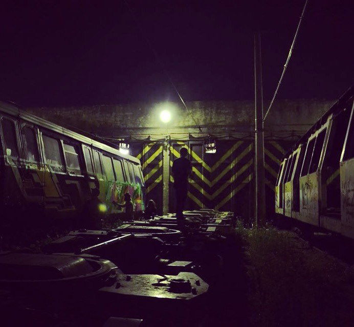 Graffiti Train - Photo by mesa308 - msergraffiti (2015)