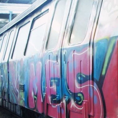 Graffiti Train - Photo by mesa308 (2015)