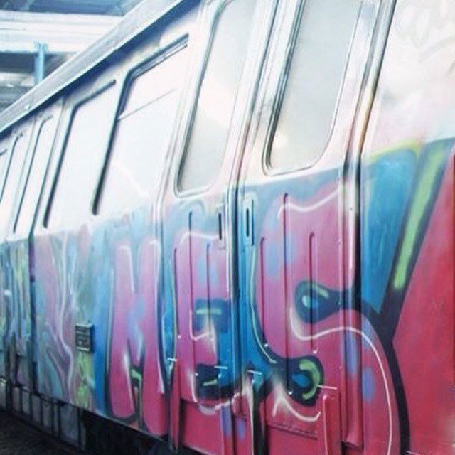 Graffiti Train - Photo by mesa308 (2015)