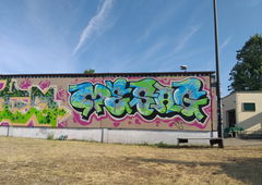 Graffiti Wall - Photo by mesag (2020)