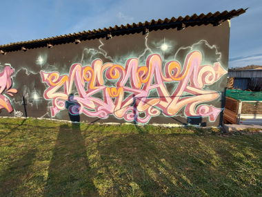 Graffiti Wall - Photo by mesag (2021)