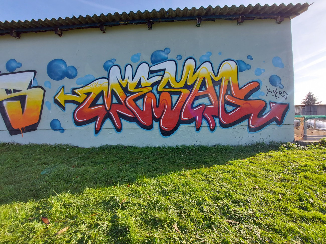 Graffiti Wall - Photo by mesag (2020)