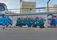 Graffiti Wall - Photo by mesag (2021)