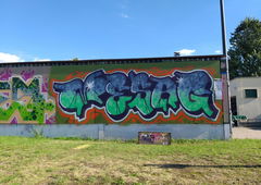 Graffiti Wall - Photo by mesag (2020)