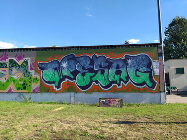 Graffiti Wall - Photo by mesag (2020)