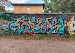 Graffiti Wall - Photo by mesag (2020)