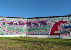 Graffiti Wall - Photo by mesag (2020)