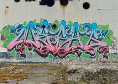 Graffiti Wall - Photo by mesag (2021)