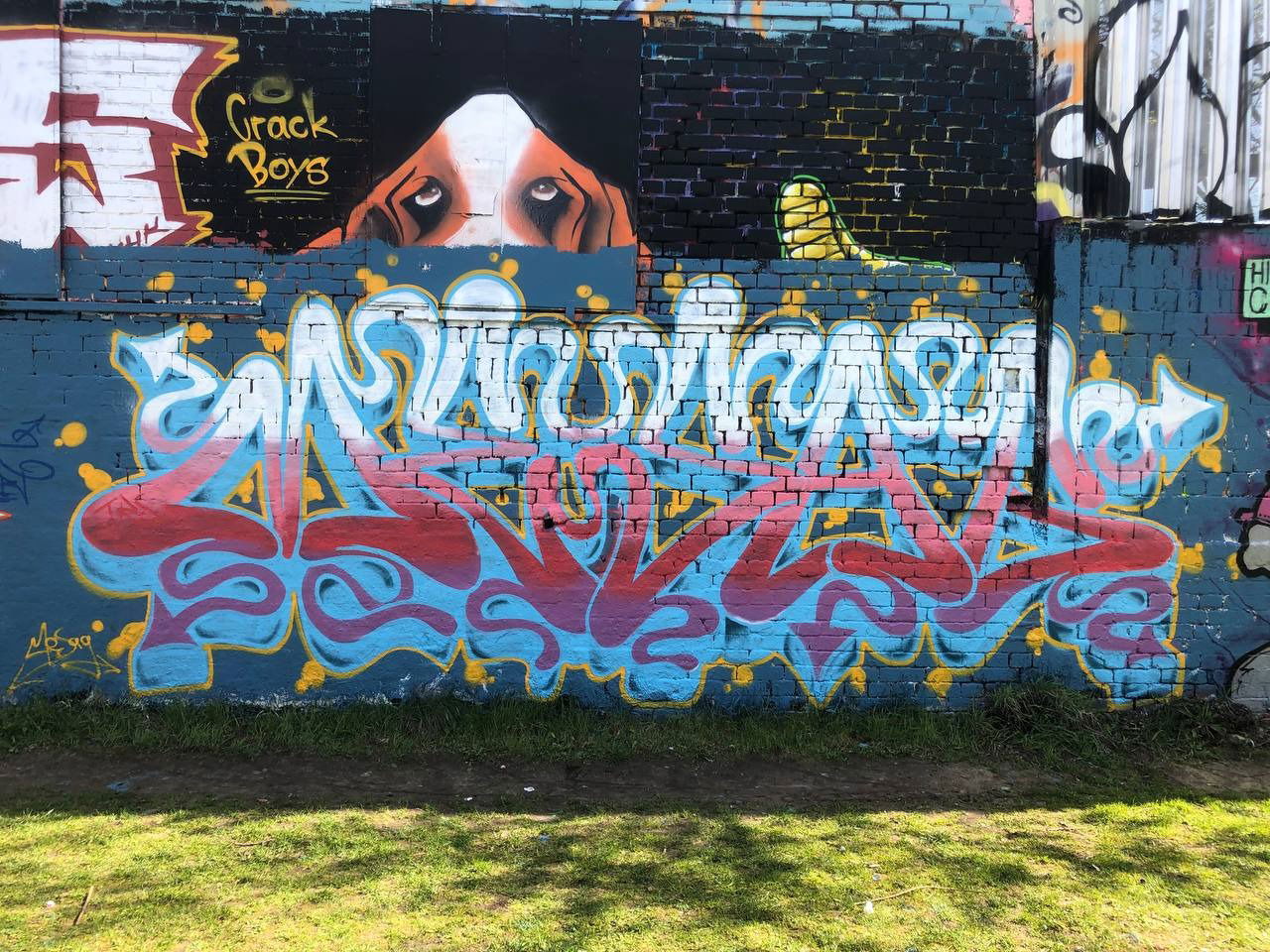 Graffiti Wall - Photo by mesag - mesag (2021)